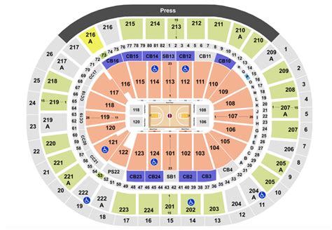 Wells Fargo Center Seating Chart + Rows, Seats and Club Seats .